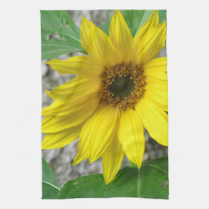 Kleine Sonnenblume Küchentuch