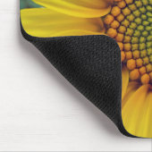 Kleine Sonnenblume Mousepad (Ecke)