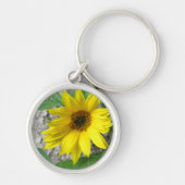 Kleine Sonnenblume Schlüsselanhänger (Vorne)