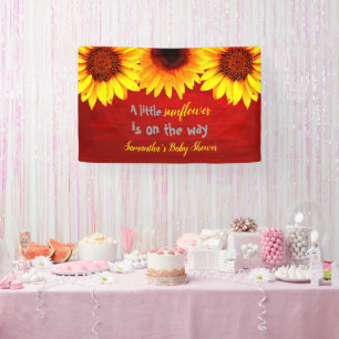 Kleine Sonnenblumendusche Banner