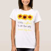 Kleine Sonnenblumendusche T-Shirt (Vorderseite)