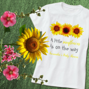 Kleine Sonnenblumendusche T-Shirt
