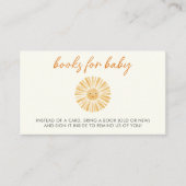 Kleine Sonnenschein-Babydusche Anfrage Begleitkarte (Vorderseite)