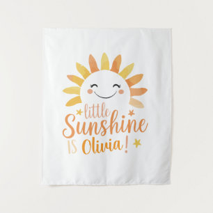 Kleine Sonnenscheinwerfer-Personalisierte Tapestry Wandteppich
