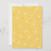 Kleine Sonnenstrahlen Art Sun Baby Dusche Einladung (Rückseite)