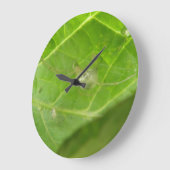 Kleine Spinnenwand Große Wanduhr (Winkel)