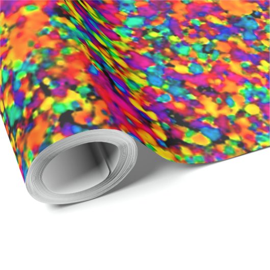 Kleine Spritzer - Geschenkpapier (Rolleneckpunkt)
