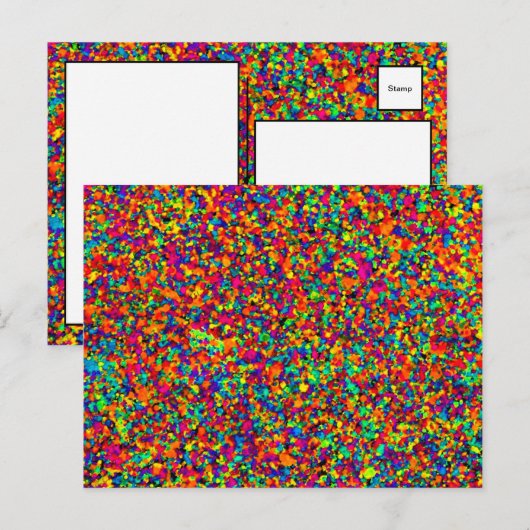 Kleine Spritzer - Postkarte (Vorne/Hinten)