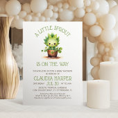 Kleine Sprout Baby Dusche Einladung