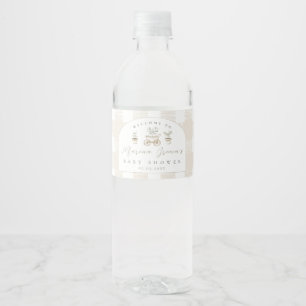 Kleine Sprout Baby Dusche Wasserflaschenetikett