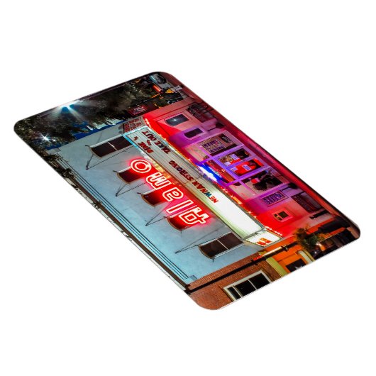 KLEINE STADT ALAMO Flexibles Foto Magnet (Rechte Seite)