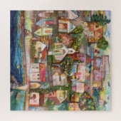 Kleine Stadt am Samstag Puzzle (Horizontal)