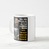 KLEINE STADT AMERIKA KAFFEETASSE (Vorderseite Links)