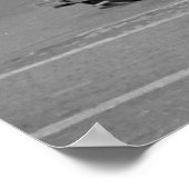 Kleine Stadt Einsamkeit, 30er Poster (Ecke)