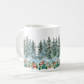 Kleine Stadt im Winter Tasse (Vorderseite Links)