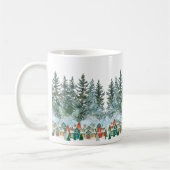 Kleine Stadt im Winter Tasse (Links)