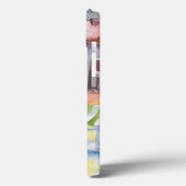 Kleine Stadt nachts Case-Mate iPhone Hülle (Rückseite / Links)