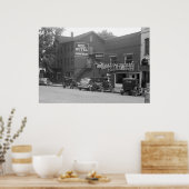 Kleine Stadt Ohio, 30er Poster (Küche)