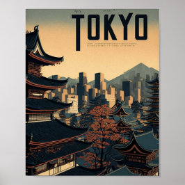 Kleine Stadt Tokio Poster