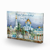 Kleine Stadt Zadonsk Fotoblock (Rechts)