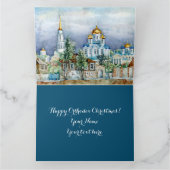 Kleine Stadt Zadonsk Karte (Innenseite)