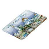 Kleine Stadt Zadonsk Magnet (Linke Seite)