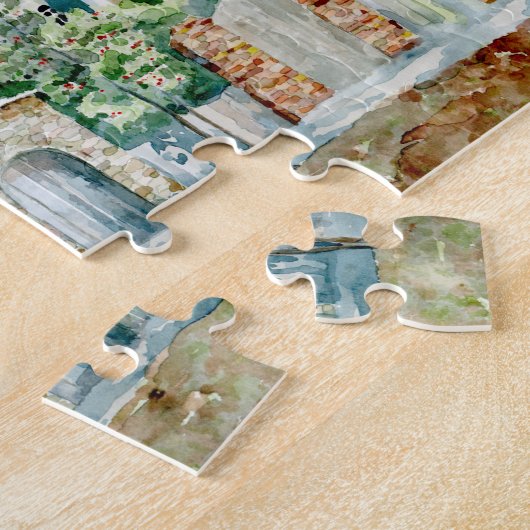 Kleine Stadt Zadonsk Puzzle (Seite)