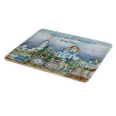 Kleine Stadt Zadonsk Schneidebrett (Ecke)