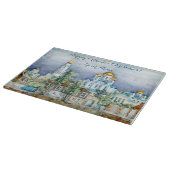 Kleine Stadt Zadonsk Schneidebrett (Ecke)