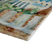 Kleine Stadt Zadonsk Schneidebrett (Ecke)