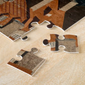 Kleine Stadtarchitektur Kunst Bold und Beautiful J Puzzle (Seite)