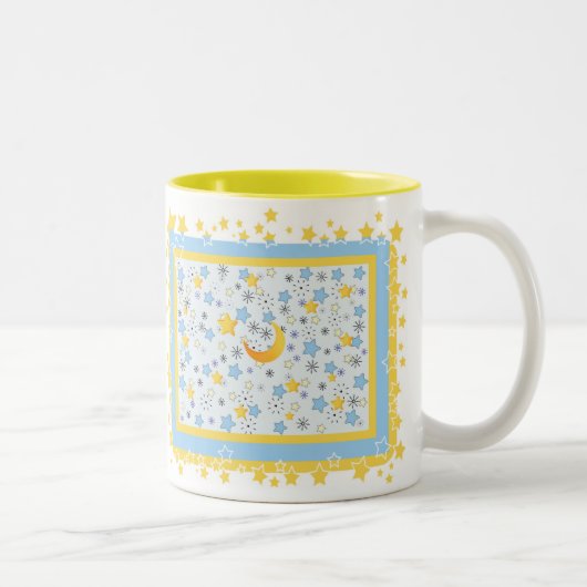 KLEINE STAR-Tasse Zweifarbige Tasse (Rechts)