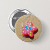 Kleine Starfish Button (Vorne & Hinten)