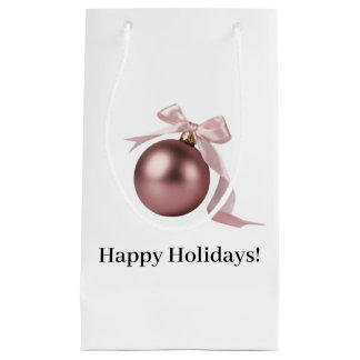 KLEINE STAUBROSA WEIHNACHTSDEKORATIONS-GESCHENKTÜT GESCHENKTÜTE