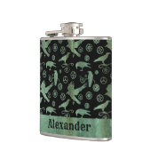 Kleine Steampunk-Verdigris-Gänge und -Kronen nach  Flachmann (Links)