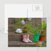 kleine Stiefel Postkarte (Vorne/Hinten)