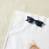 Kleine Strandhandtuch Kätzchen für den Cat (Beispiel)