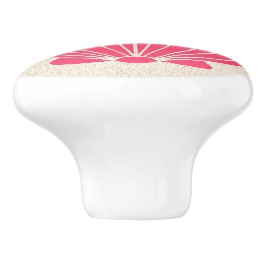 Kleine Strandknöpfe für die Muschel Scallop Keramikknauf (Seitenansicht)