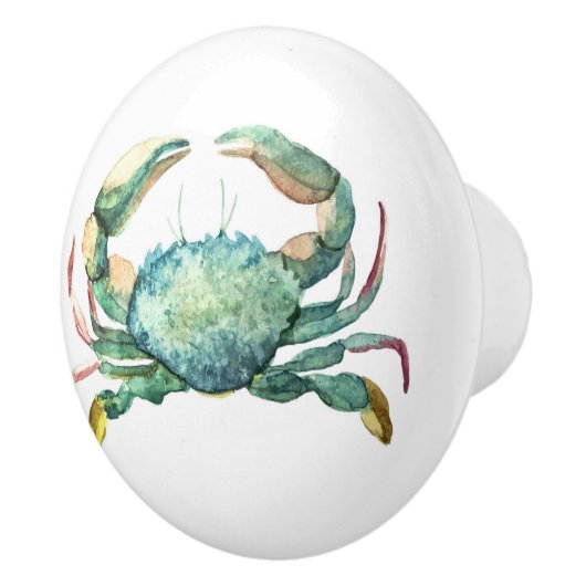 Kleine Strandkrabbe-Keramiken Keramikknauf (Rechts)