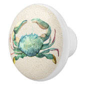 Kleine Strandkrabbe-Keramiken Keramikknauf (Rechts)