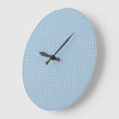 Kleine Strickgrafik Große Wanduhr (Winkel)