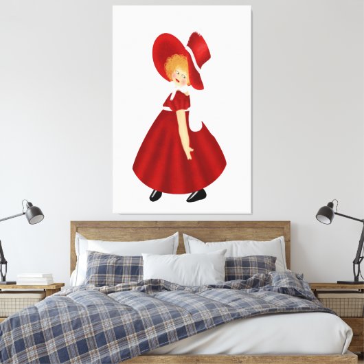 Kleine Sue-Kinder Leinwand (Insitu (Schlafzimmer))