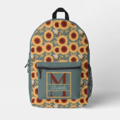 Kleine Summer Bedruckter Rucksack (Vorderseite)