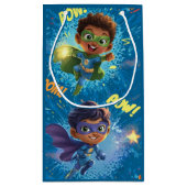Kleine Superhelden-Party Geschenktüte (Rückseite)