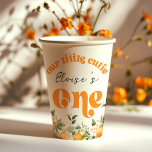 Kleine Süsse 1. Geburtstag Zitrusfrüchte Orangen Pappbecher<br><div class="desc">Kleine Süsse 1. Geburtstag Zitrusfrüchte Orangen Papier Cups Matching Artikel zur Verfügung.</div>
