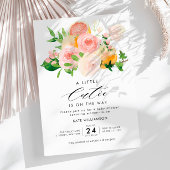 kleine Süsse Aquarell Zitrusbrasse Einladung