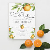 Kleine Süsse auf dem Weg Babydusche Einladung