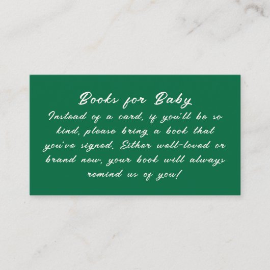 Kleine Süsse auf dem Weg Lemon Citrus Babydusche Begleitkarte (Vorderseite)