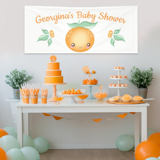 Kleine Süsse Baby Duschbanner Banner