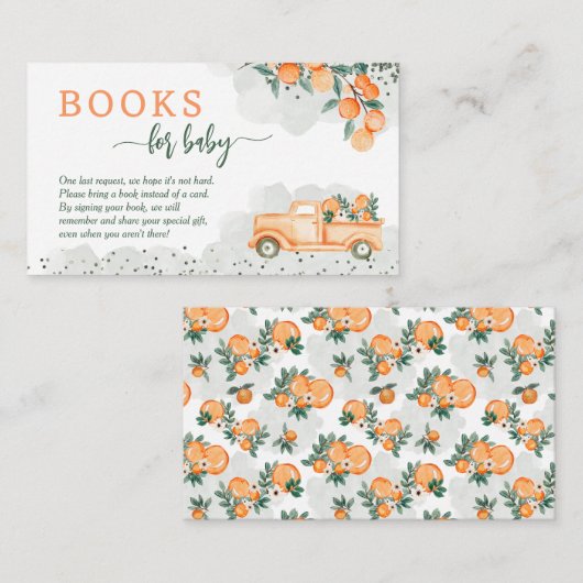 Kleine Süsse Baby Duschbücher für Baby Begleitkarte (Vorne/Hinten)